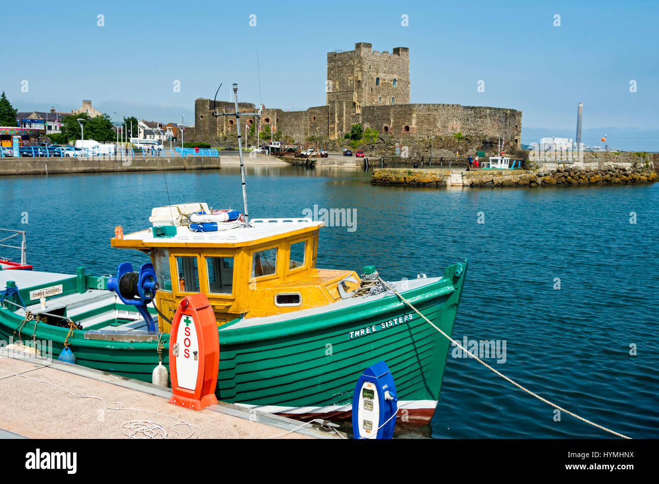 Carrickfergus, County Antrim, Irlanda del Nord, Regno Unito Foto Stock