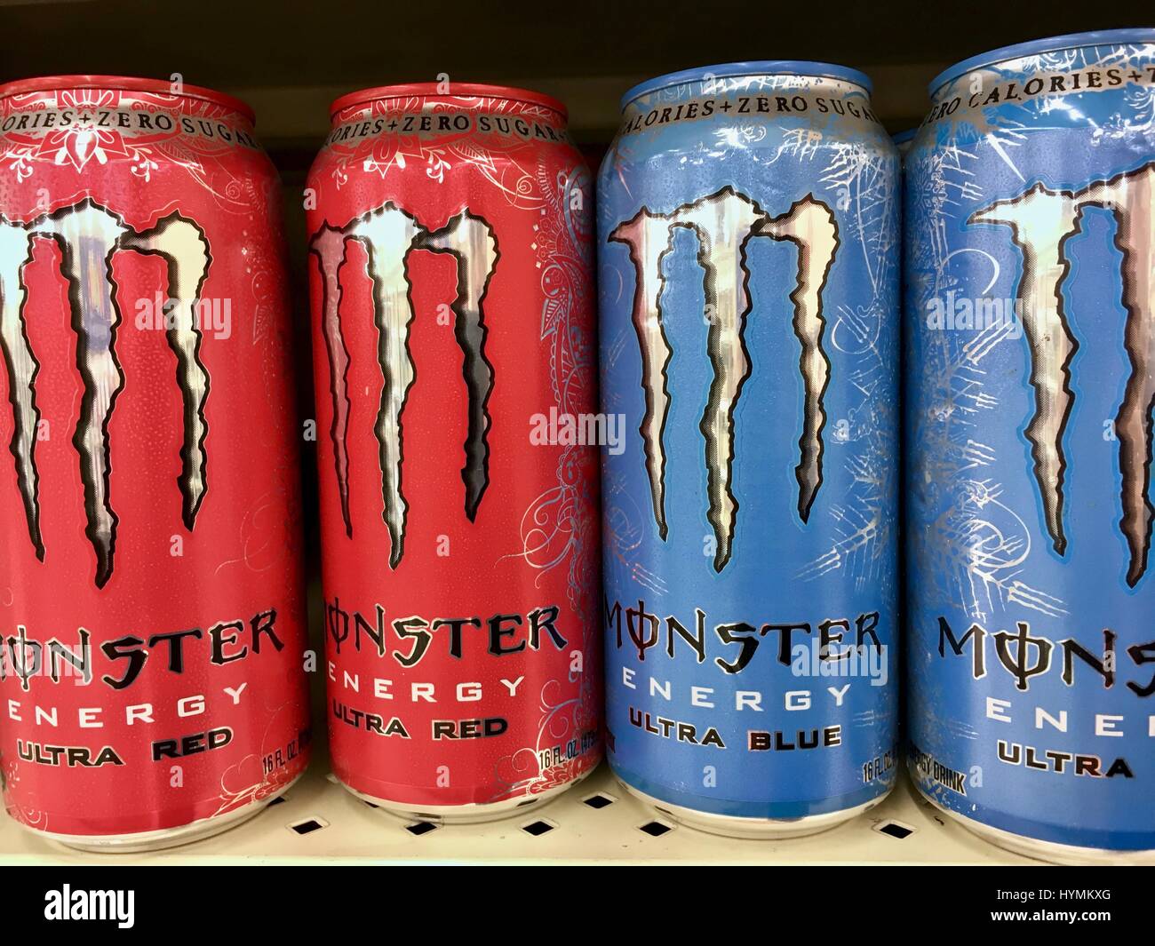 Monster Energy Drink Foto Stock
