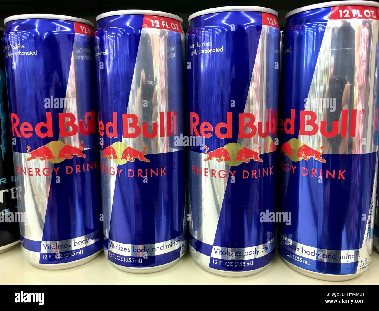 Red Bull energy drink Foto Stock