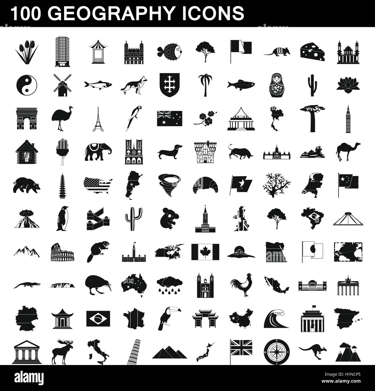 disegni di geografia - 5 Icone di geografia immagini e fotografie stock ad alta risoluzione - Alamy