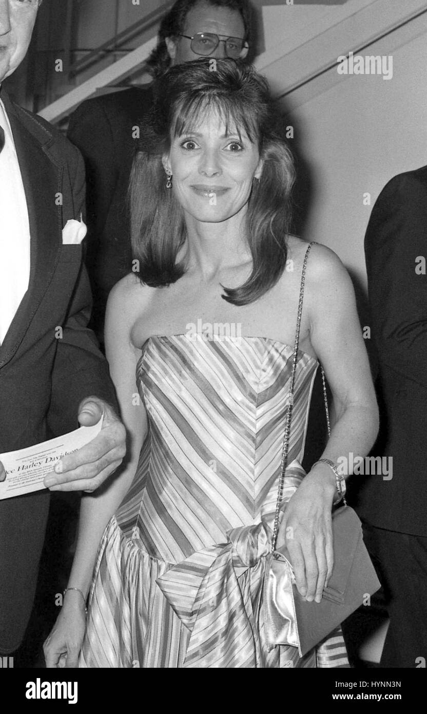 Diane Keen, attrice britannica, partecipa a un evento di celebrità a Londra in Inghilterra il 18 ottobre 1990. Foto Stock