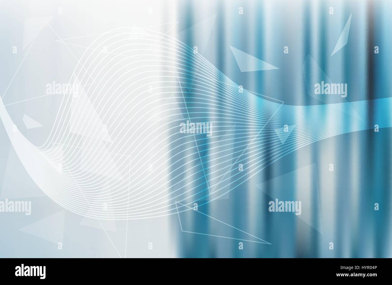 Moderno sfondo blu modello astratto con forme geometriche ideali per il business, tecnologia o scienza progetti. EPS10 vettore. Illustrazione Vettoriale