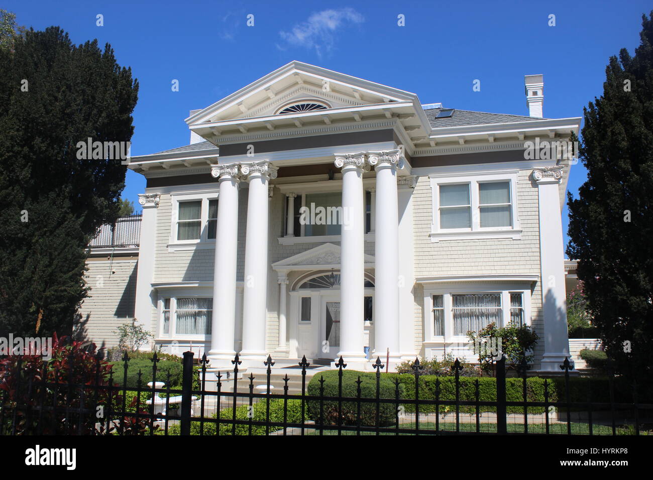 Goosen Mansion, costruito 1910, Fairfield, California Foto Stock