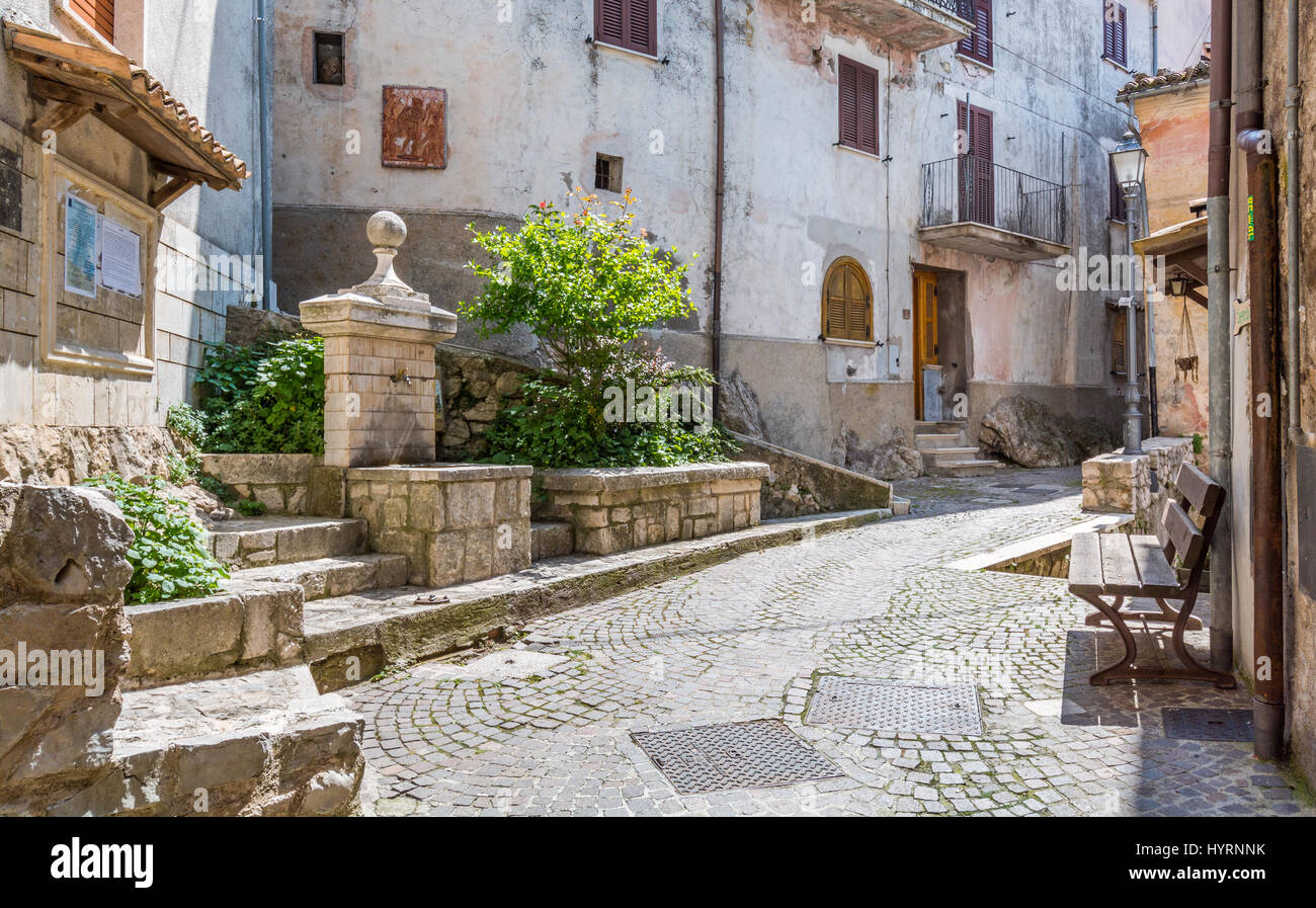 Cervara di Roma, antico borgo rurale in provincia di Roma, Lazio (Italia) Foto Stock