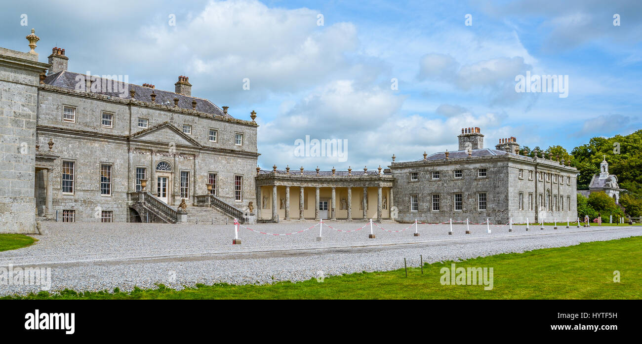 Russborough House, County Wicklow, Irlanda, Agosto-06-2014 Foto Stock