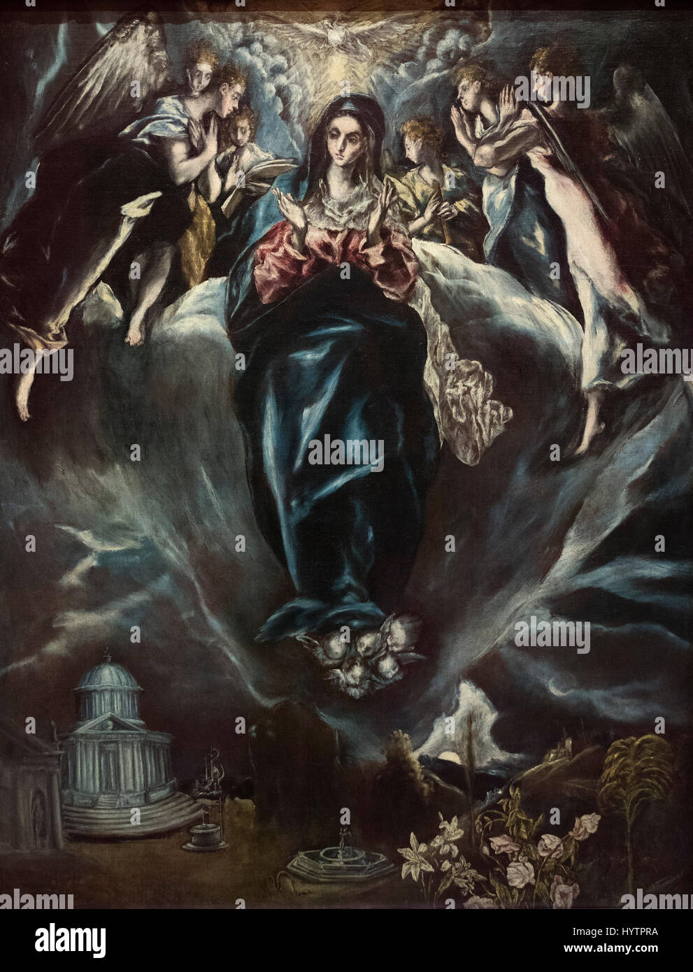 Doménikos Theotokópoulos - El Greco (ca. 1541-1614), l'Immacolata Concezione, 1607-1613. La Inmaculada Concepción. Foto Stock