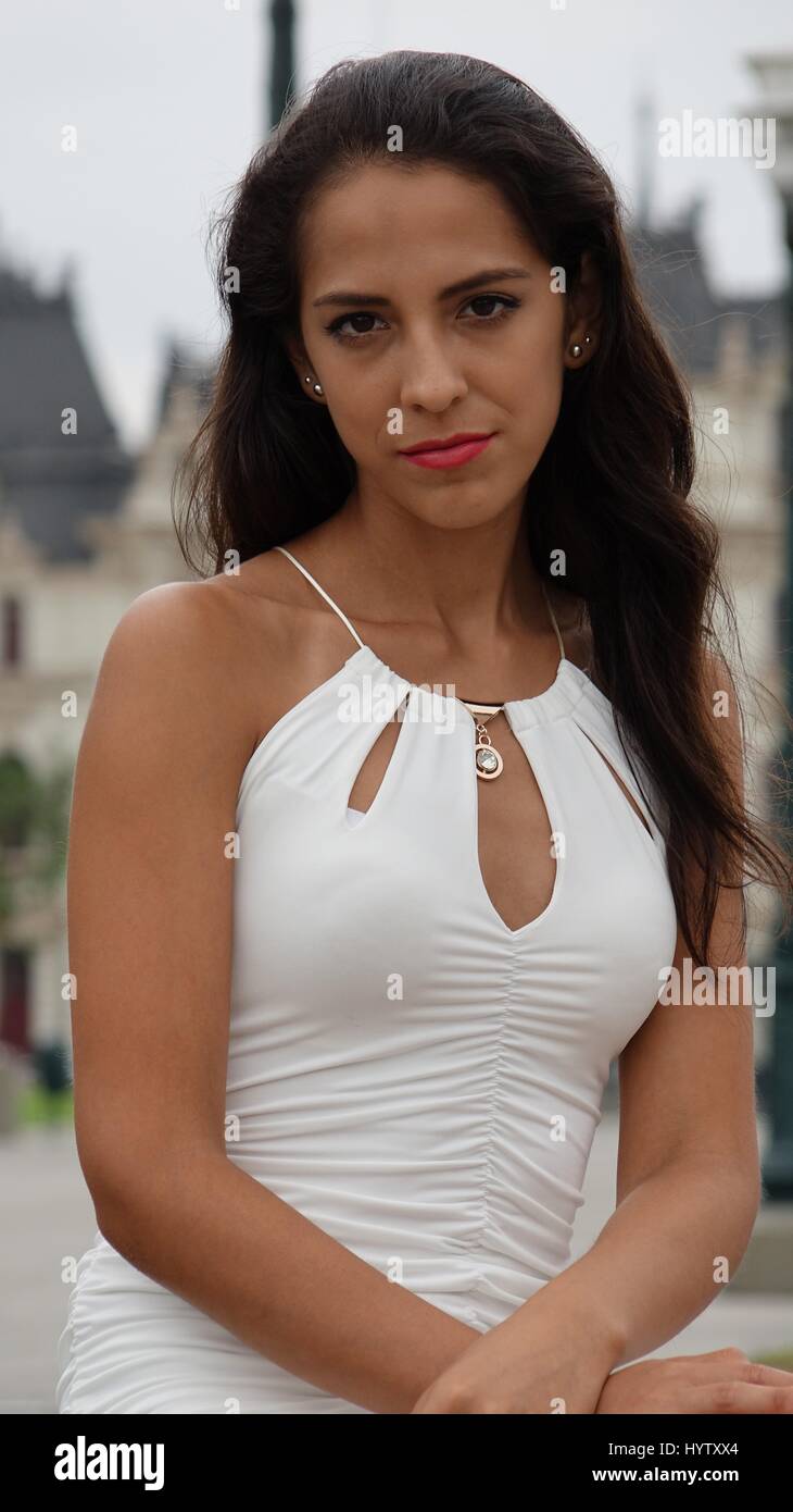 Infelice seria professionista donna Foto Stock