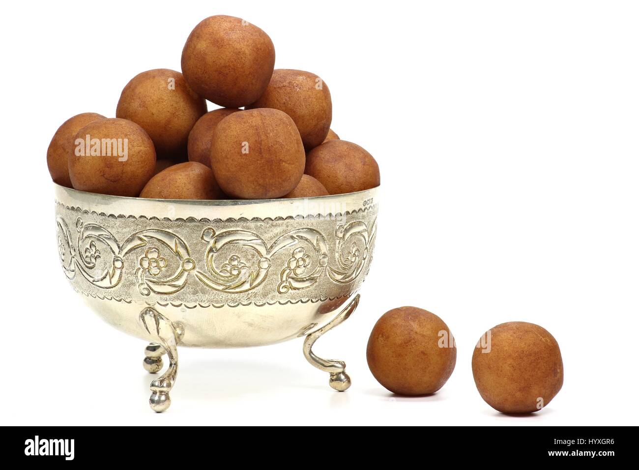 Il marzapane di patate fatte a Lubeck. Lubecca è una città in Germania e ben noto per il suo marzapane esperto artigianato e mestieri. Foto Stock