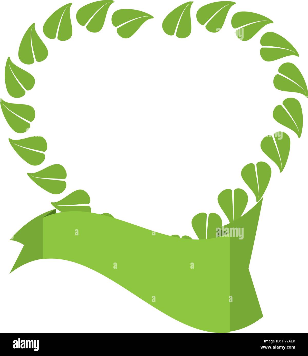 Lasciare cibo cuore timbro organico Illustrazione Vettoriale