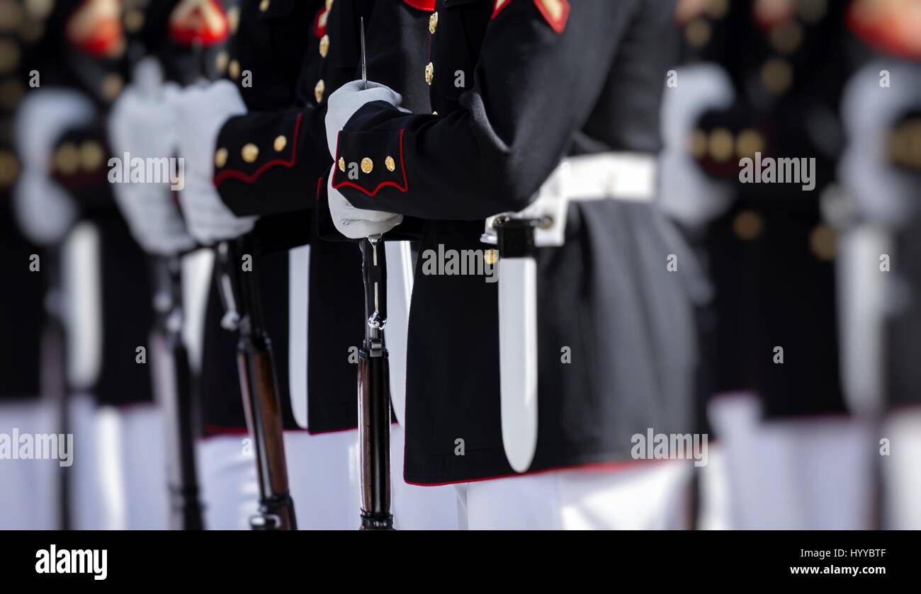 Corpo della Marina degli Stati Uniti Foto Stock