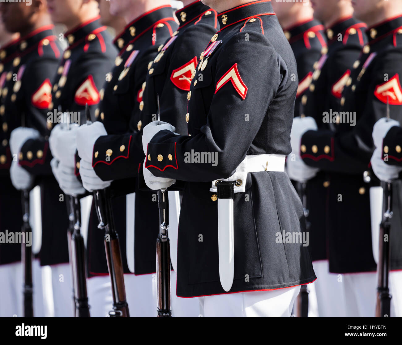 Corpo della Marina degli Stati Uniti Foto Stock