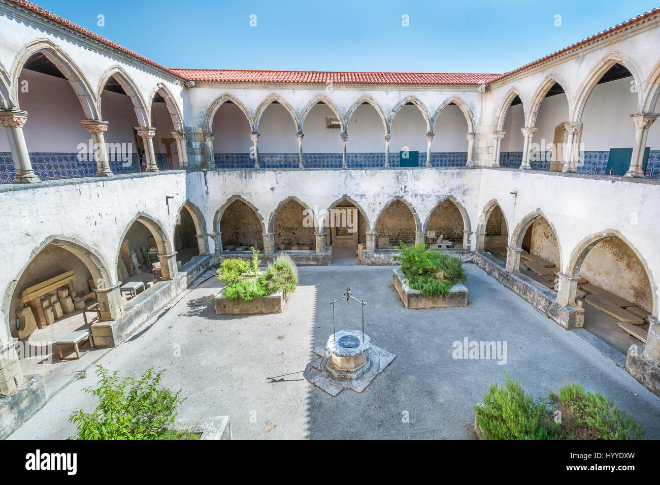 Servizio lavanderia chiostro e convento de Cristo, Tomar, Portogallo, 03 Luglio 2016 Foto Stock