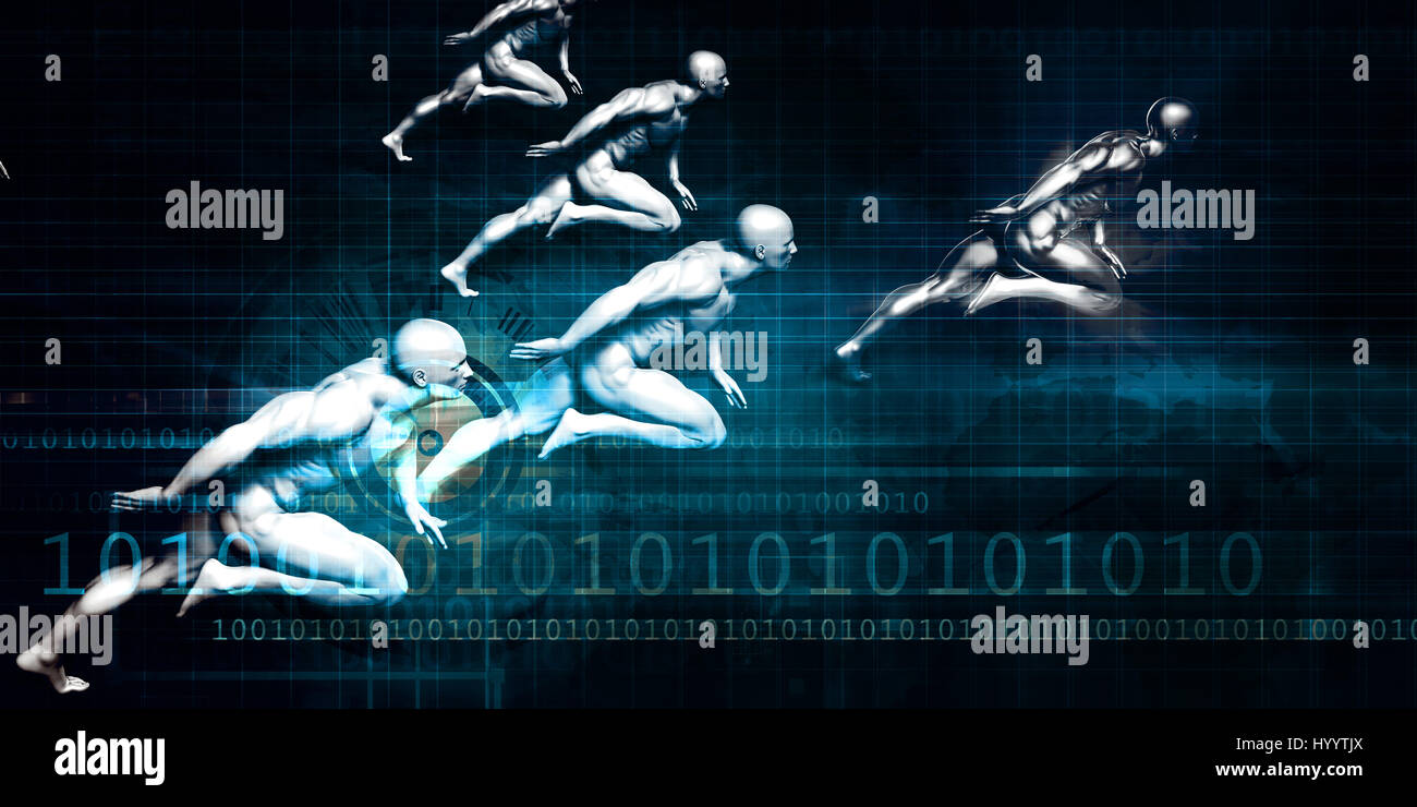 Interactive Media e intrattenimento digitale come arte Foto Stock