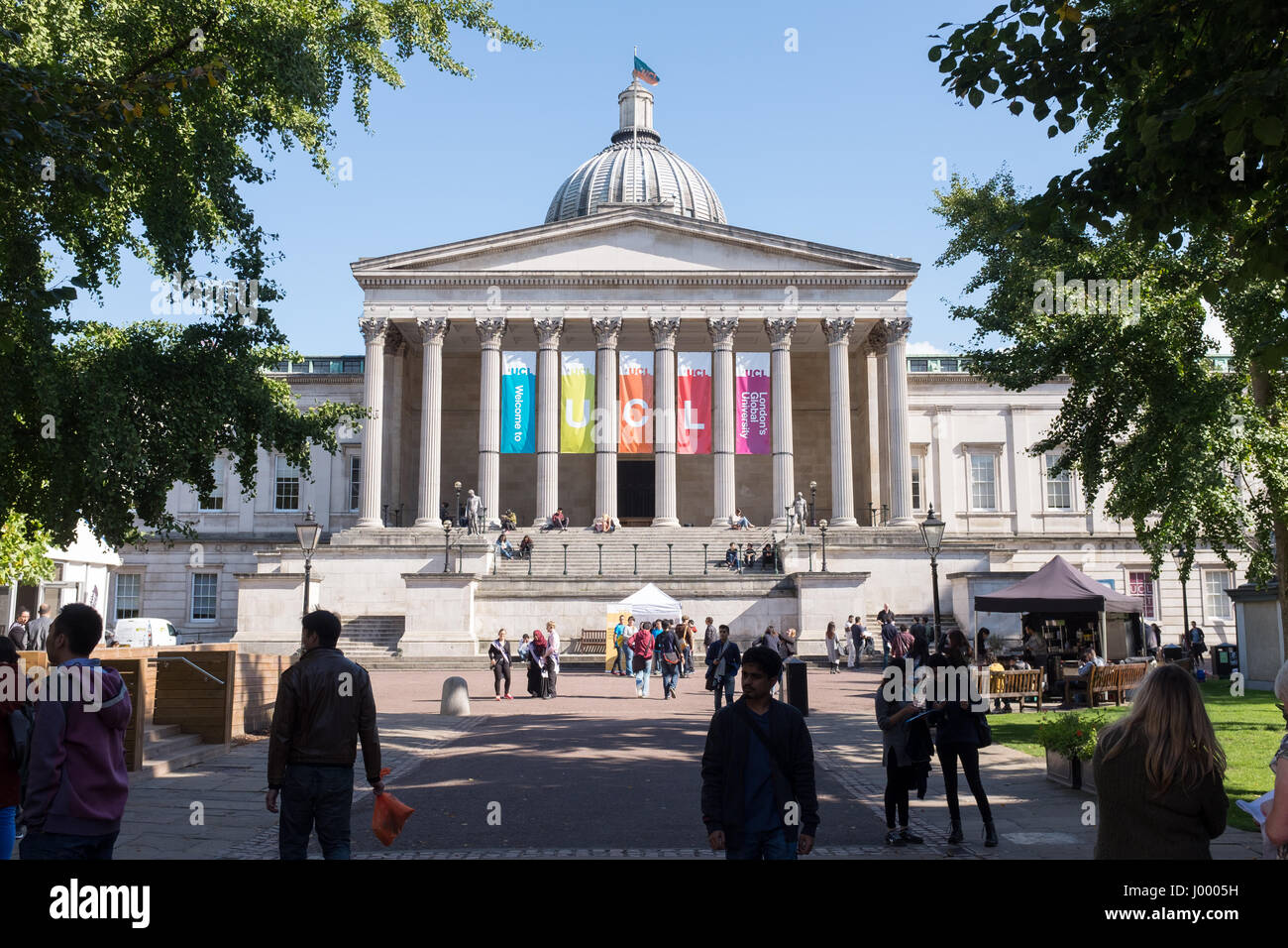 University College di Londra (UCL) è un ente pubblico di ricerca Università di Londra, Inghilterra, e un costituente college dell Università Federale di Londra. Esso Foto Stock