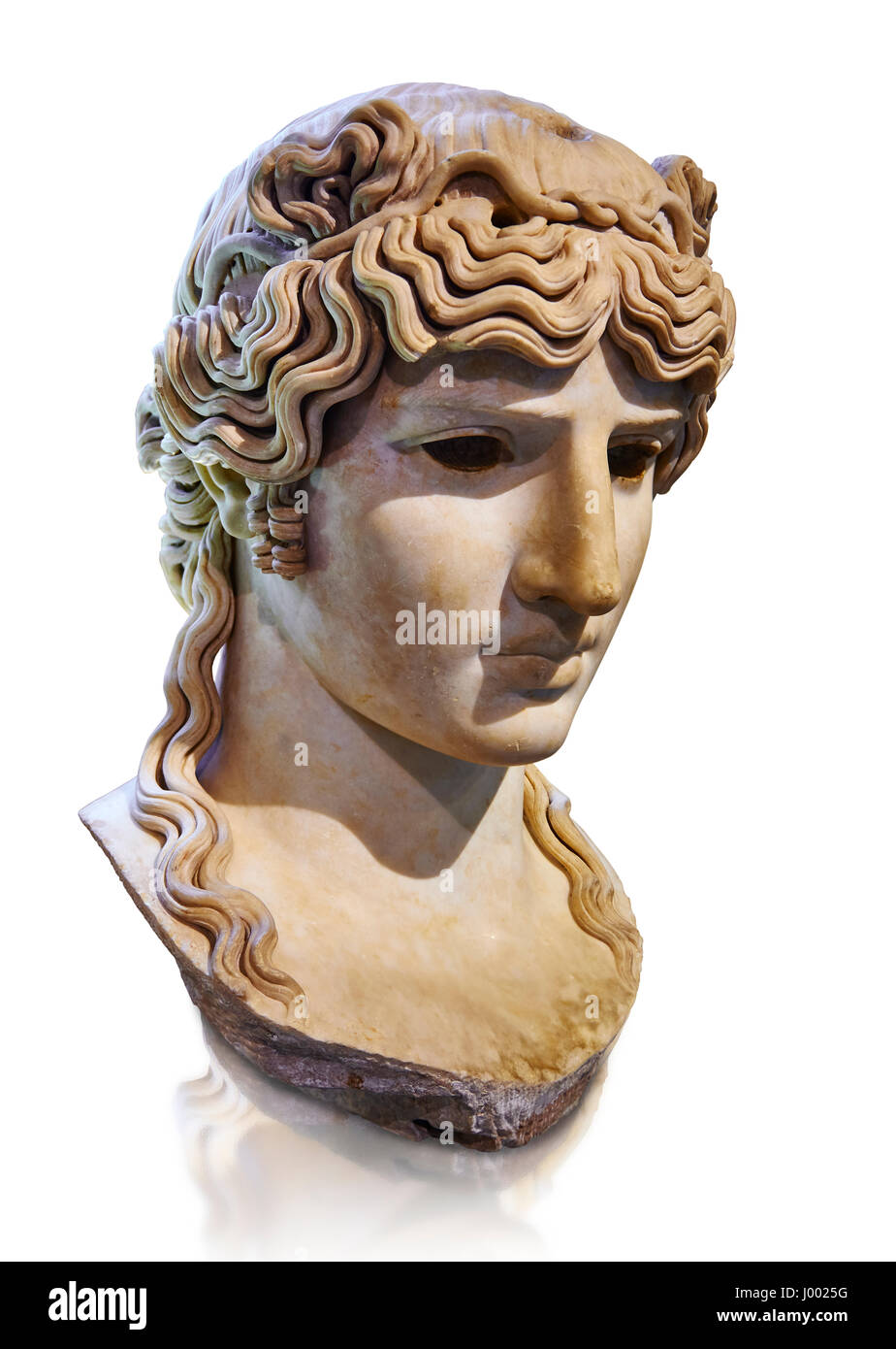 Antinoo Mondragone, Romana busto in marmo da c. 130 annuncio