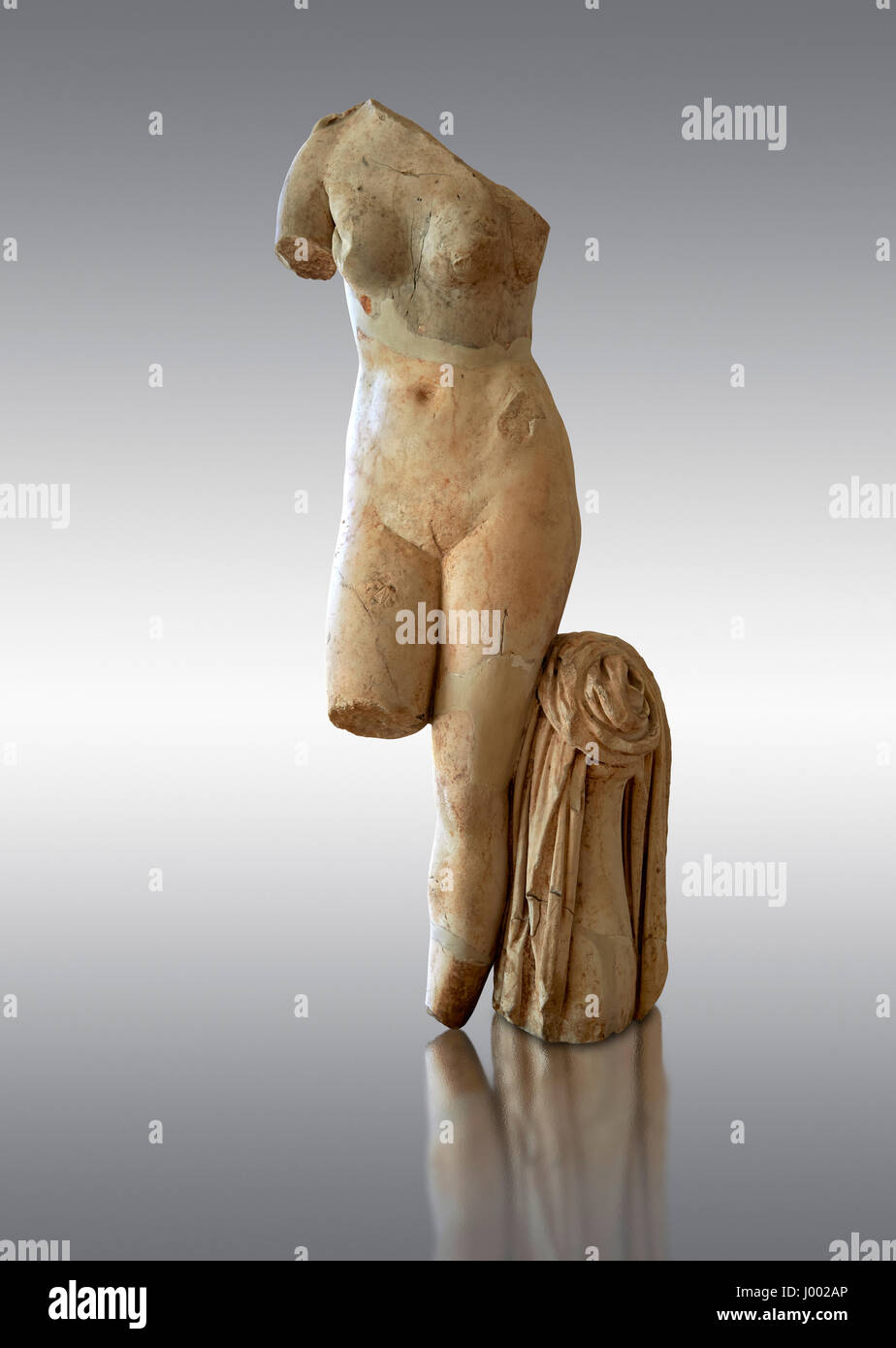 Venere scultura romana dall imperatore Adriano regola secondo trimestre del II secolo D.C. e il Museo Nazionale di Archeologia di Tarragona, inv n. MNAT 377 Foto Stock