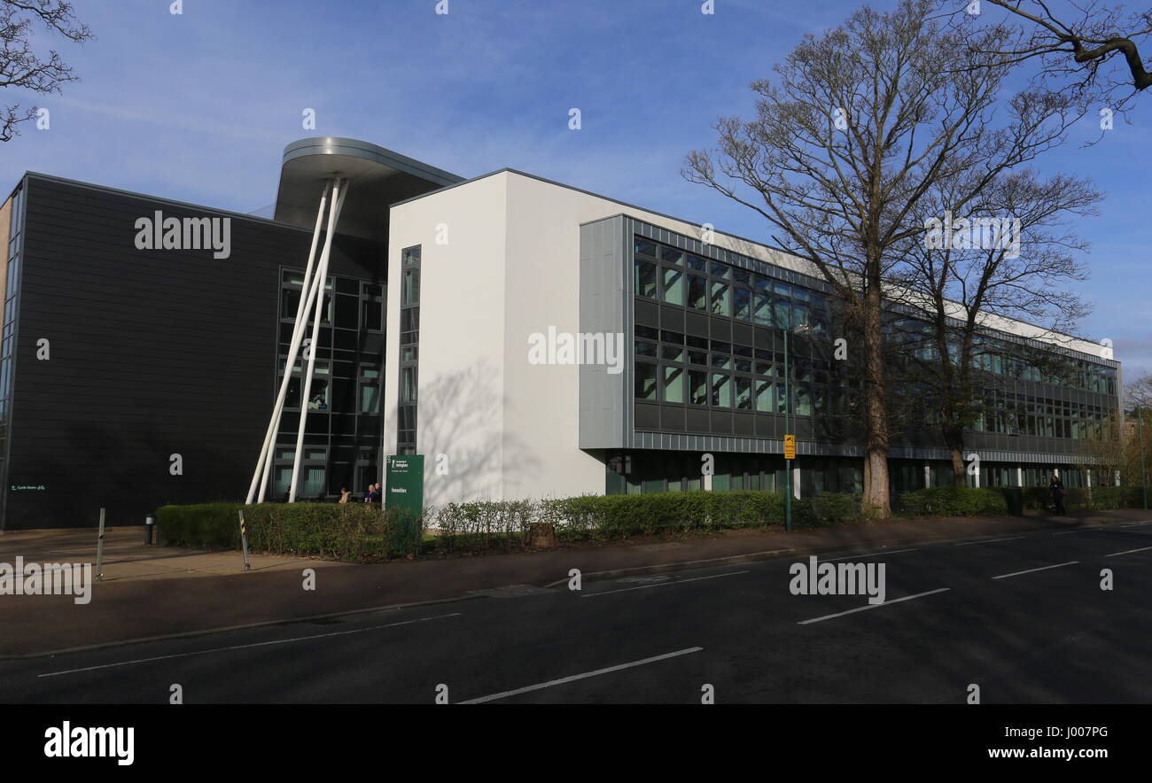 Scienze umanistiche edificio Università di Nottingham REGNO UNITO Aprile 2017 Foto Stock
