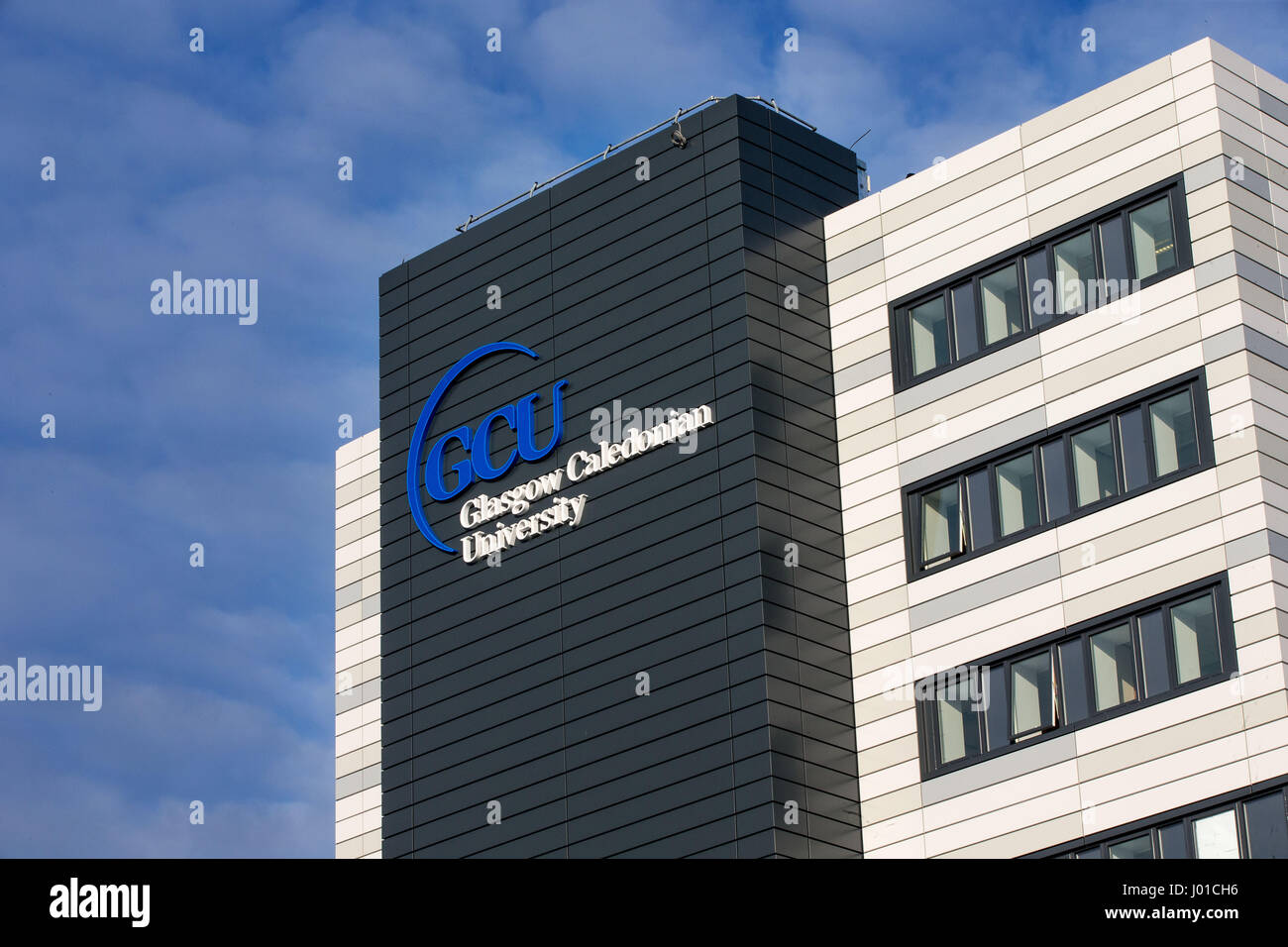 Glasgow Caledonian University Campus Foto Stock