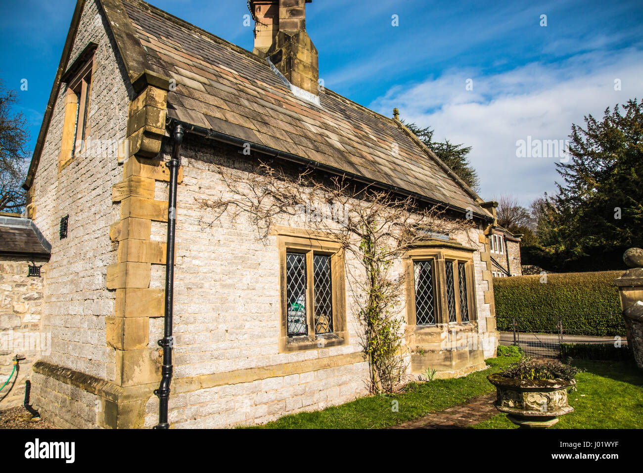Vivere in Bakewell Derbyshire ray Boswell Foto Stock