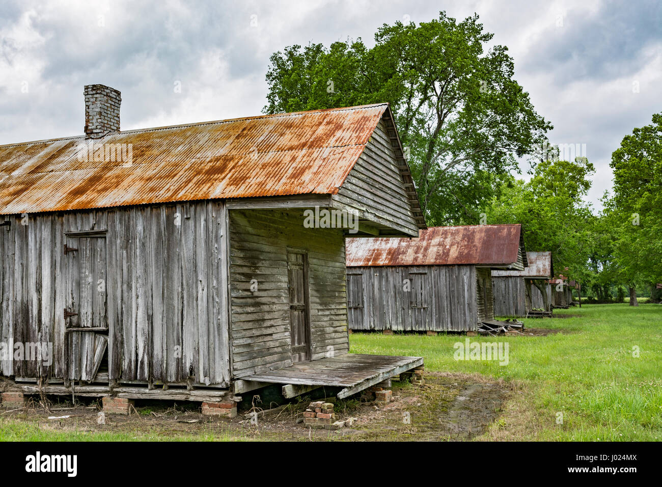 In Louisiana, Thibodaux, alloro Valley Village, piantagione di zucchero museum Foto Stock