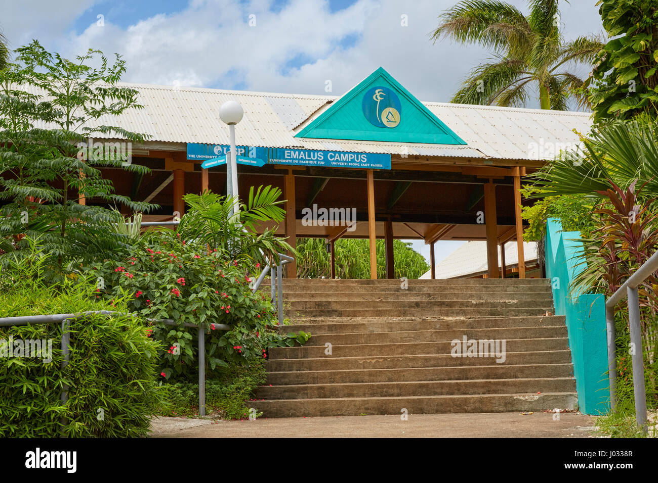 Università del Sud Pacifico, Emalus Campus, Isola di Efate, Vanuatu Foto Stock