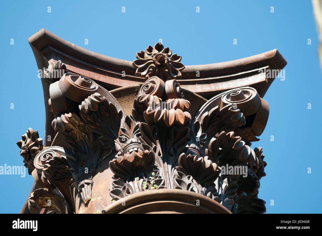 Rovine di Windsor in Mississippi - la più grande antebellum Revival Greco mansion Foto Stock