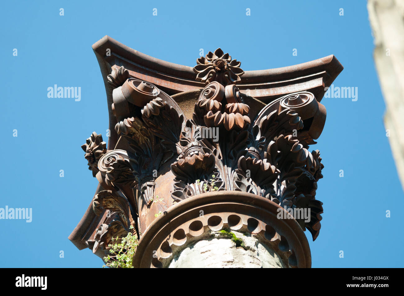 Rovine di Windsor in Mississippi - la più grande antebellum Revival Greco mansion Foto Stock