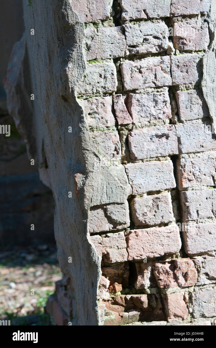 Rovine di Windsor in Mississippi - la più grande antebellum Revival Greco mansion Foto Stock