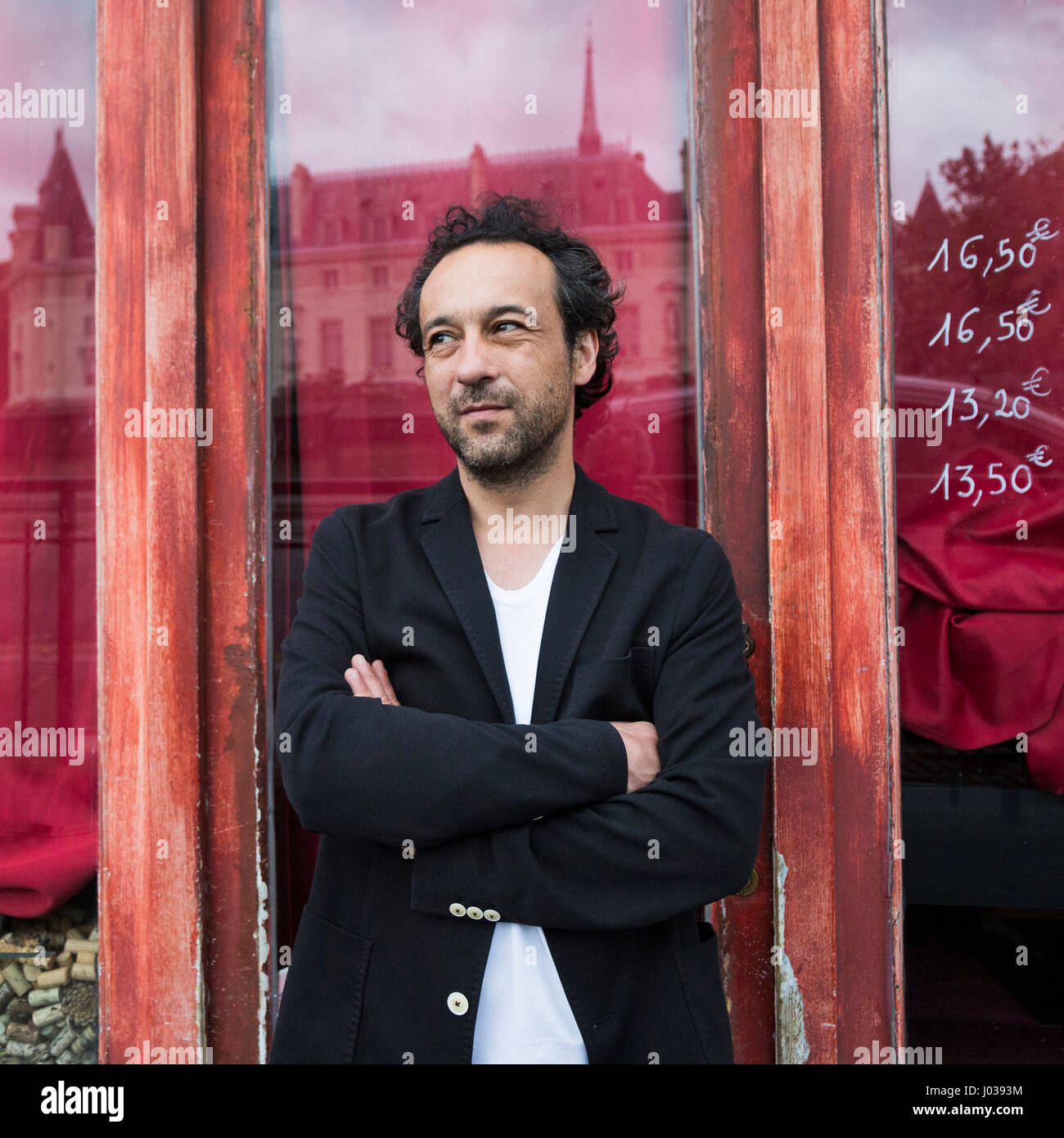 Ritratto di Thierry Froger in casa editrice Actes Sud site 14/06/2016 ©Philippe Matsas/Opale Foto Stock