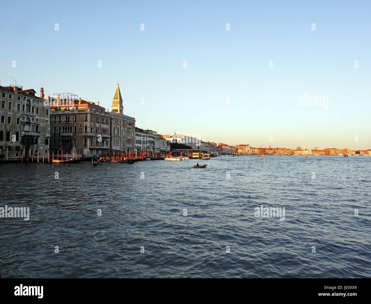 Venezia,Venezia,Canal Grande,l'Italia,Italia,l'Europa,6 Foto Stock