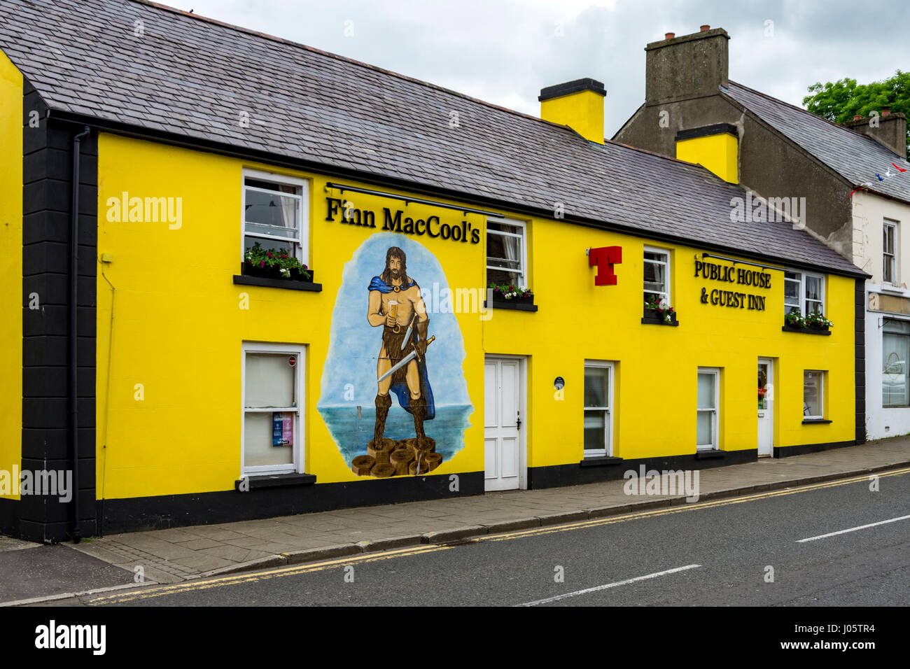 Finn MacCool's pub, Bushmills, Irlanda del Nord, Regno Unito Foto Stock