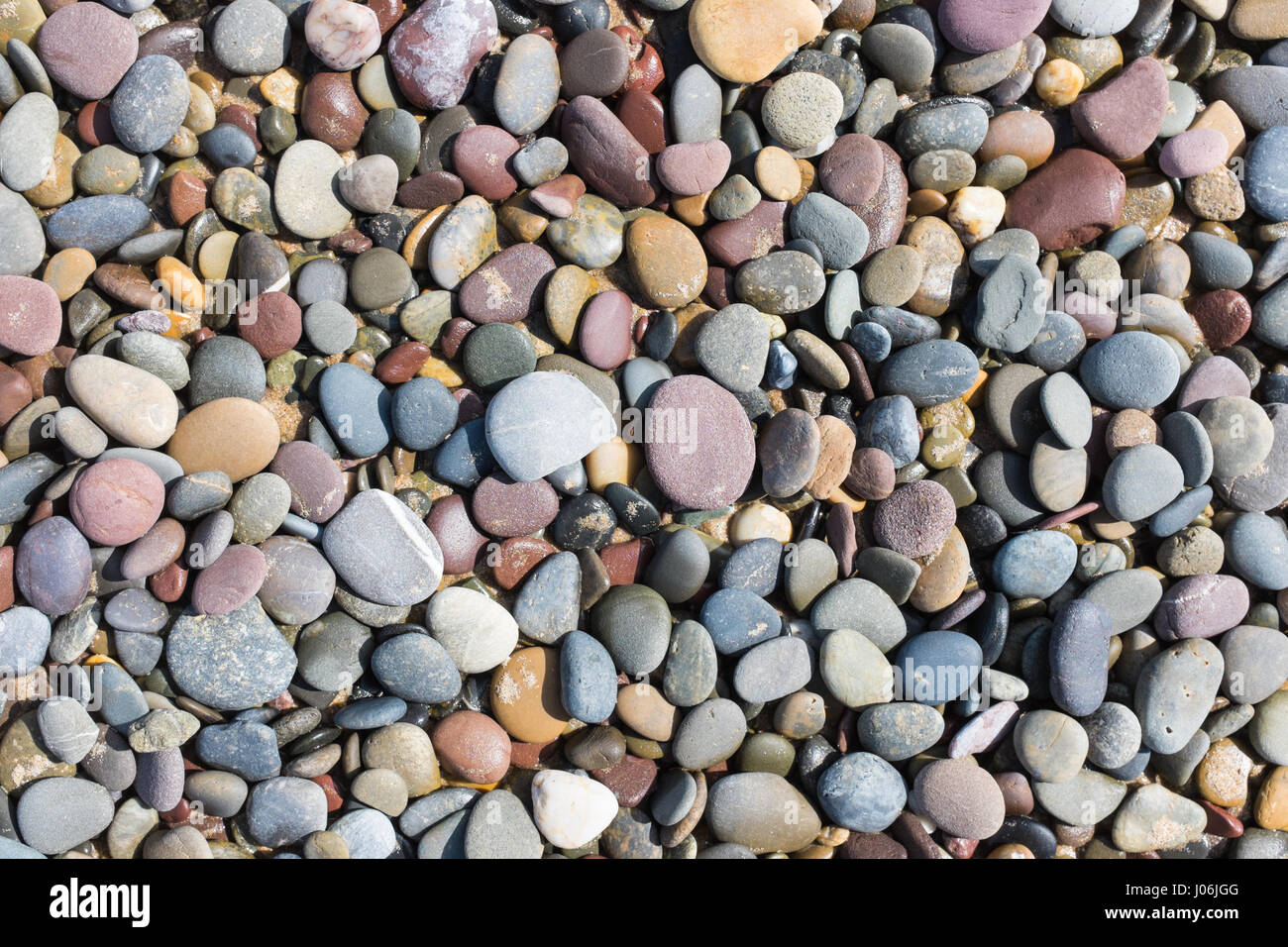 Ad ovest di acqua dolce sulla spiaggia Il Pembrokeshire Coast Park in Galles Foto Stock