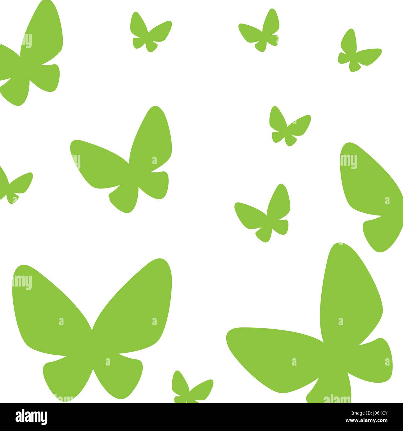 Farfalle modello icona isolato illustrazione vettoriale design Illustrazione Vettoriale