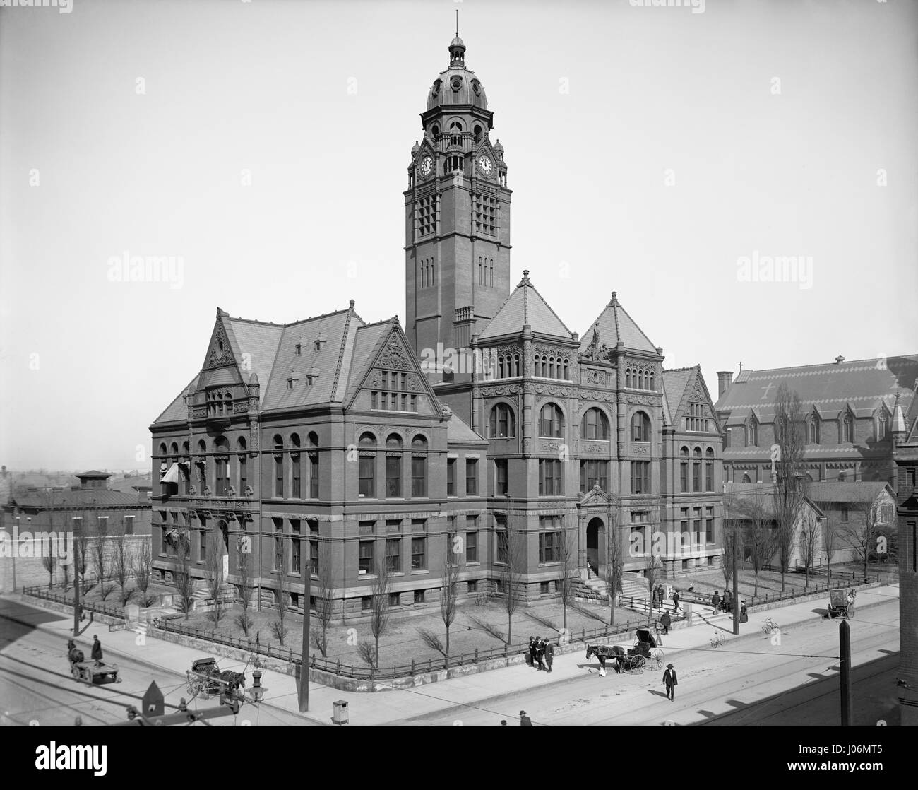 Jefferson County Court House, Birmingham, Alabama, STATI UNITI D'AMERICA, Detroit Publishing Company, 1906 Foto Stock