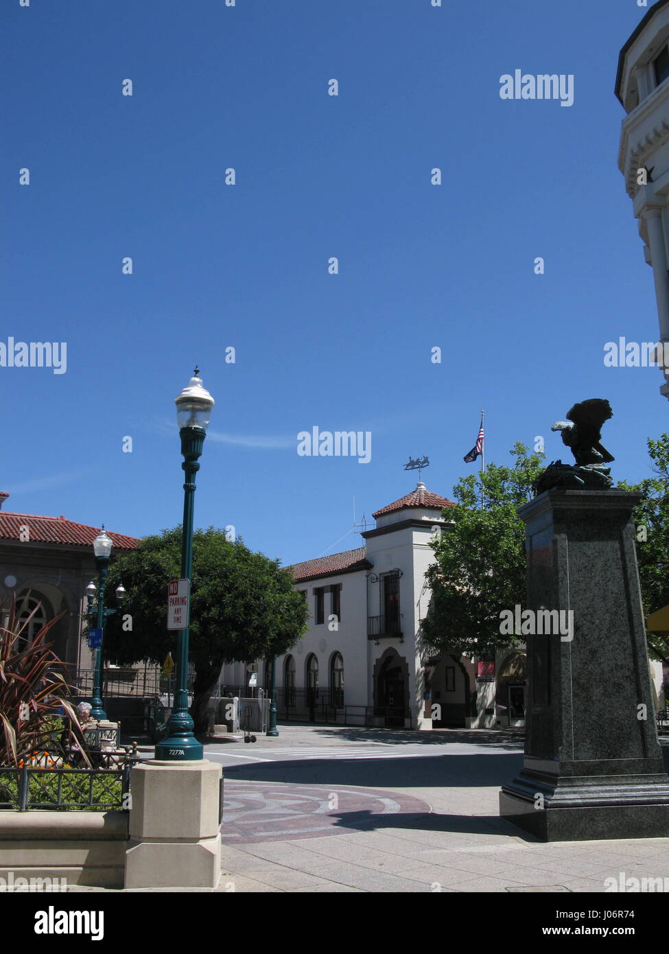 Monumento Commemorativo Alla Guerra Nella Contea Di Santa Cruz Foto Stock