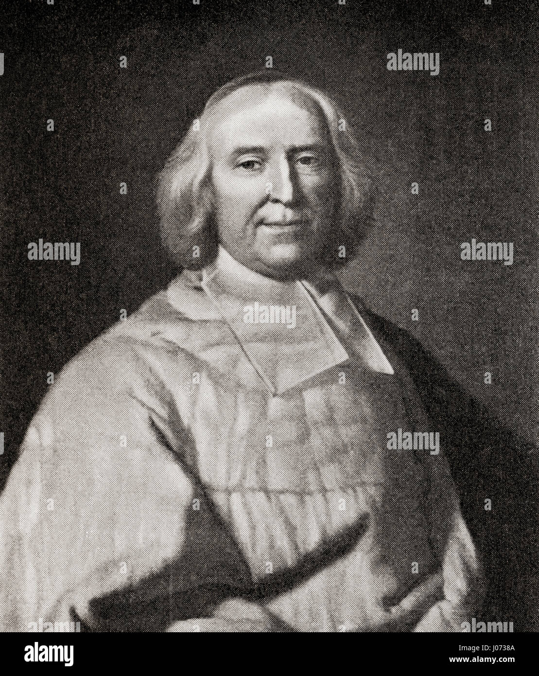 André-Hercule de Fleury, Vescovo di Fréjus, 1653 - 1743. Il cardinale francese e Chief Minister di Luigi XV. Da Hutchinson nella storia delle nazioni, pubblicato 1915. Foto Stock