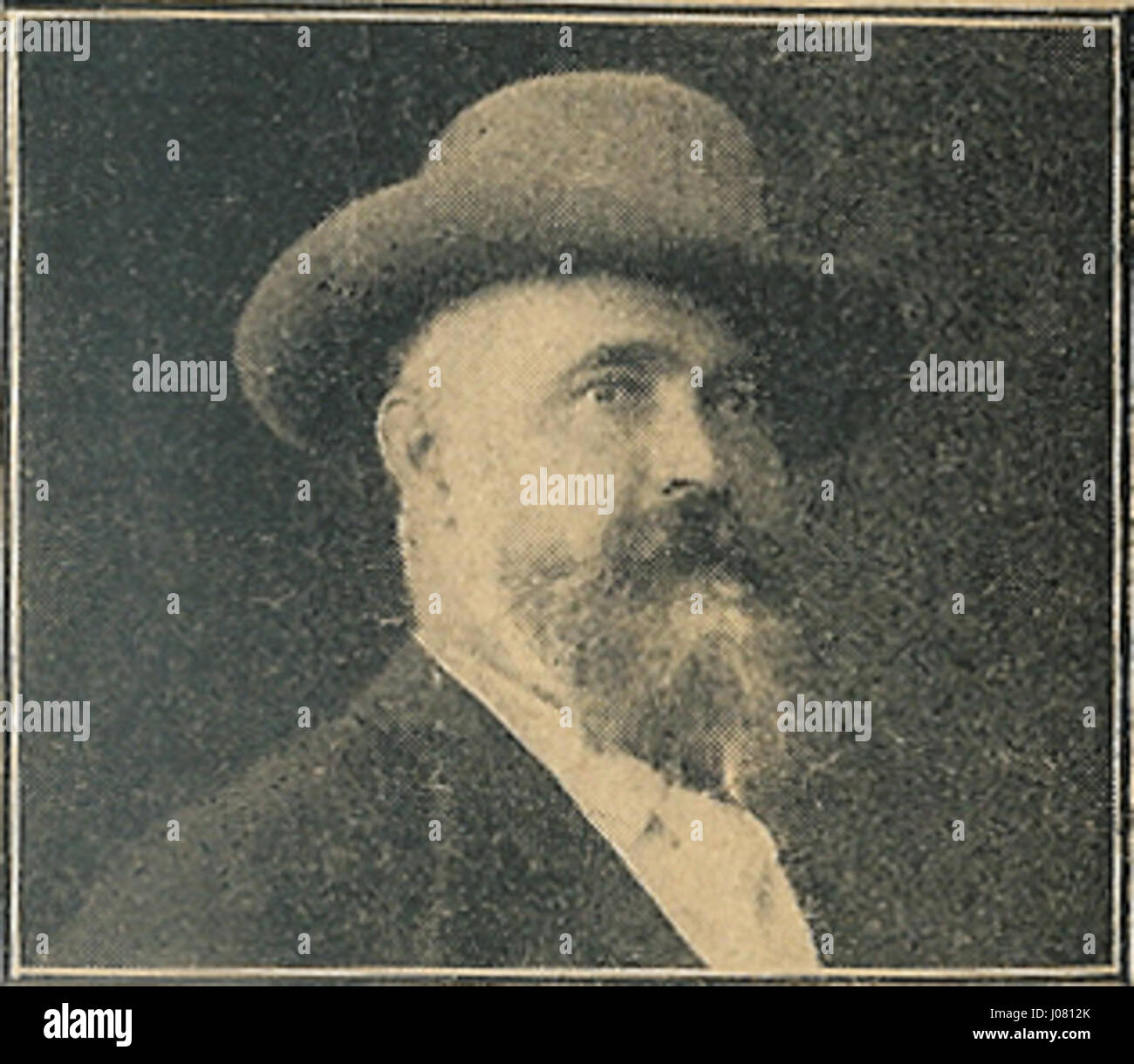 Redaktør Vilhelm Carlsen è stato un editore e scrittore danese, generalmente non noto per l'arte visiva. Questo titolo può riferirsi a un ritratto storico o a una pubblicazione che presenta i contributi di Carlsen al giornalismo o alla letteratura danese. Foto Stock