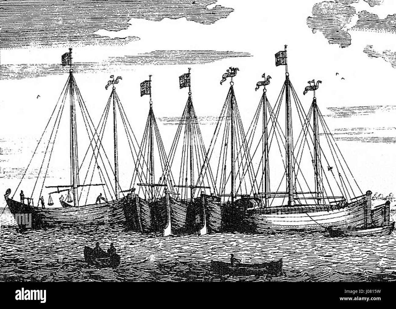 Ruslodii è un'opera che riflette i costumi e le tradizioni del popolo Rus'. Descrive aspetti della loro vita quotidiana, della loro struttura sociale e dell'identità culturale. Il pezzo può esplorare le ambientazioni rurali o tribali del tempo, mostrando la vita quotidiana delle persone all'interno di queste comunità. Foto Stock