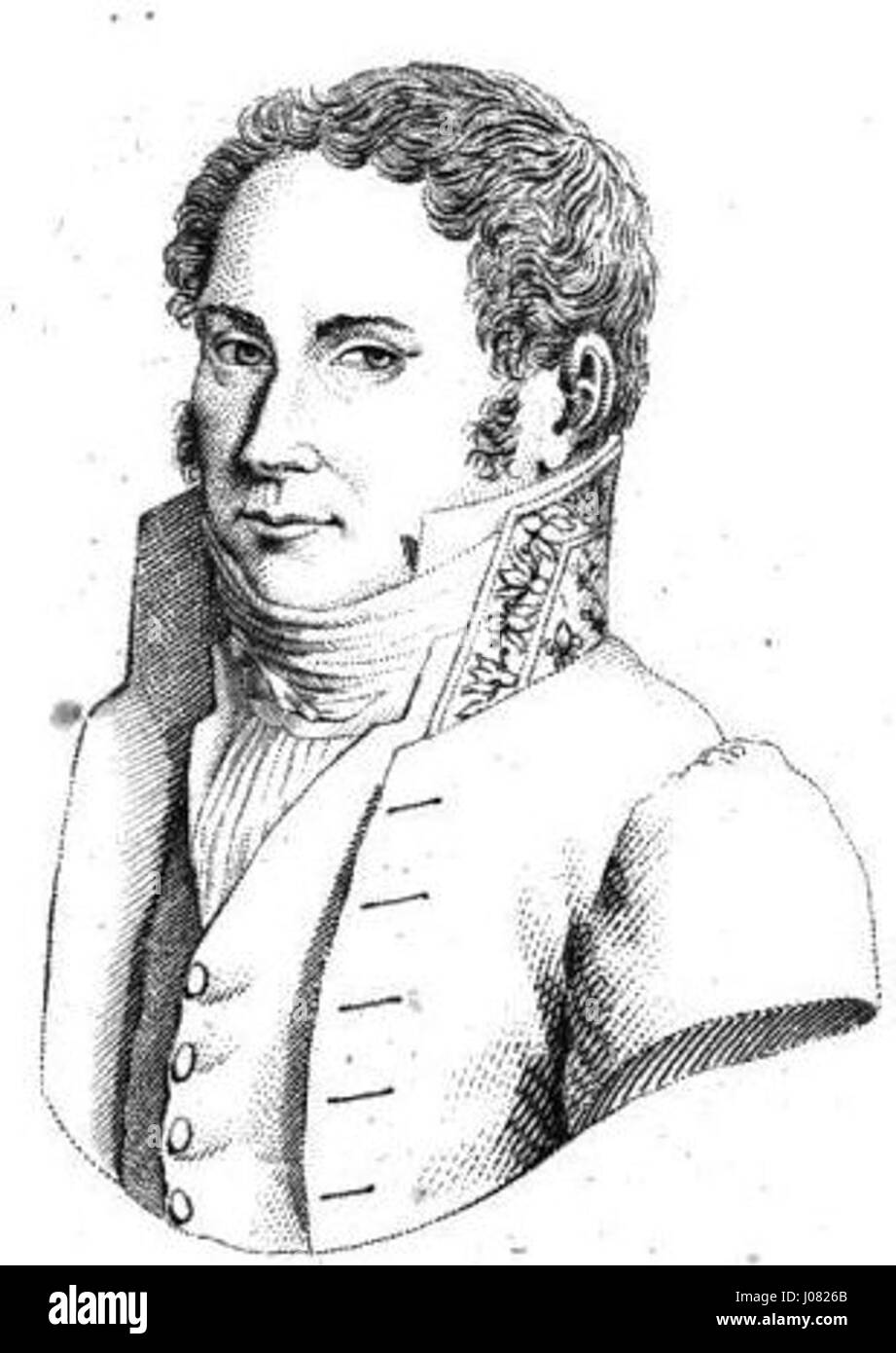 Francois-Régis de la Bourdonnaye fu un aristocratico e scrittore francese nel XVIII secolo. Il ritratto riflette la sua nobile eredità e influenza intellettuale durante il suo tempo. Foto Stock