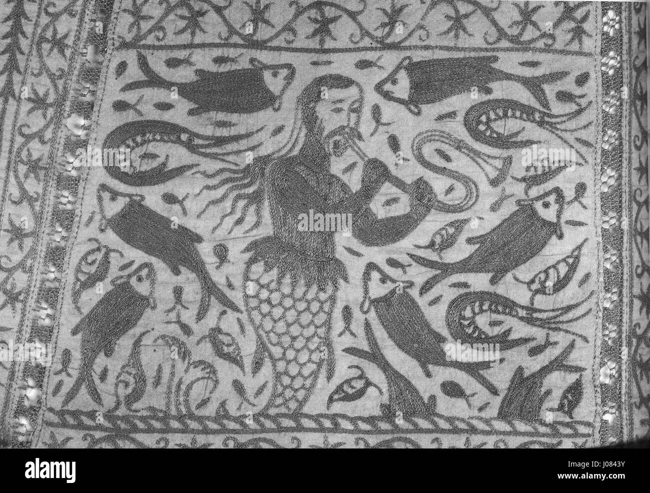 Un'immagine intitolata "Näcken Ijo", dettagli non specificati. Foto Stock