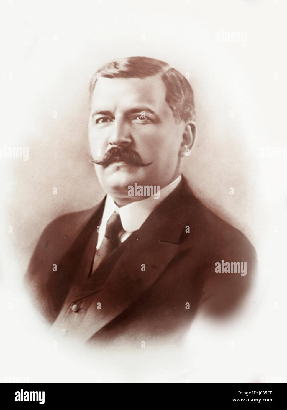 Venceslau Brás (1868 – 1966) è stato l'ottavo presidente del Brasile, dal 1914 al 1918. Un ritratto o un'immagine di Brás mette in evidenza il suo ruolo nel panorama politico brasiliano durante la prima guerra mondiale e i suoi contributi alla governance e alla modernizzazione del paese. Foto Stock