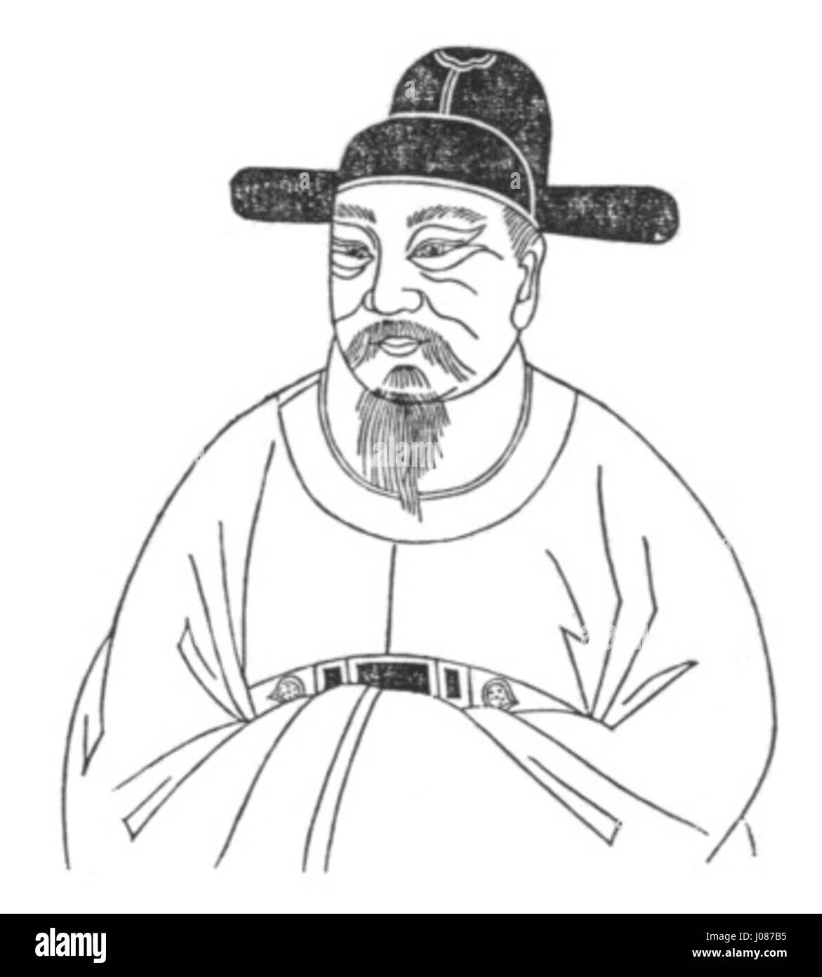 HU Xiao è un artista cinese contemporaneo noto per la sua esplorazione dell'astrazione e della forma. Le sue opere spesso riflettono un profondo impegno con temi culturali e moderni, mescolando stili tradizionali e contemporanei. Foto Stock