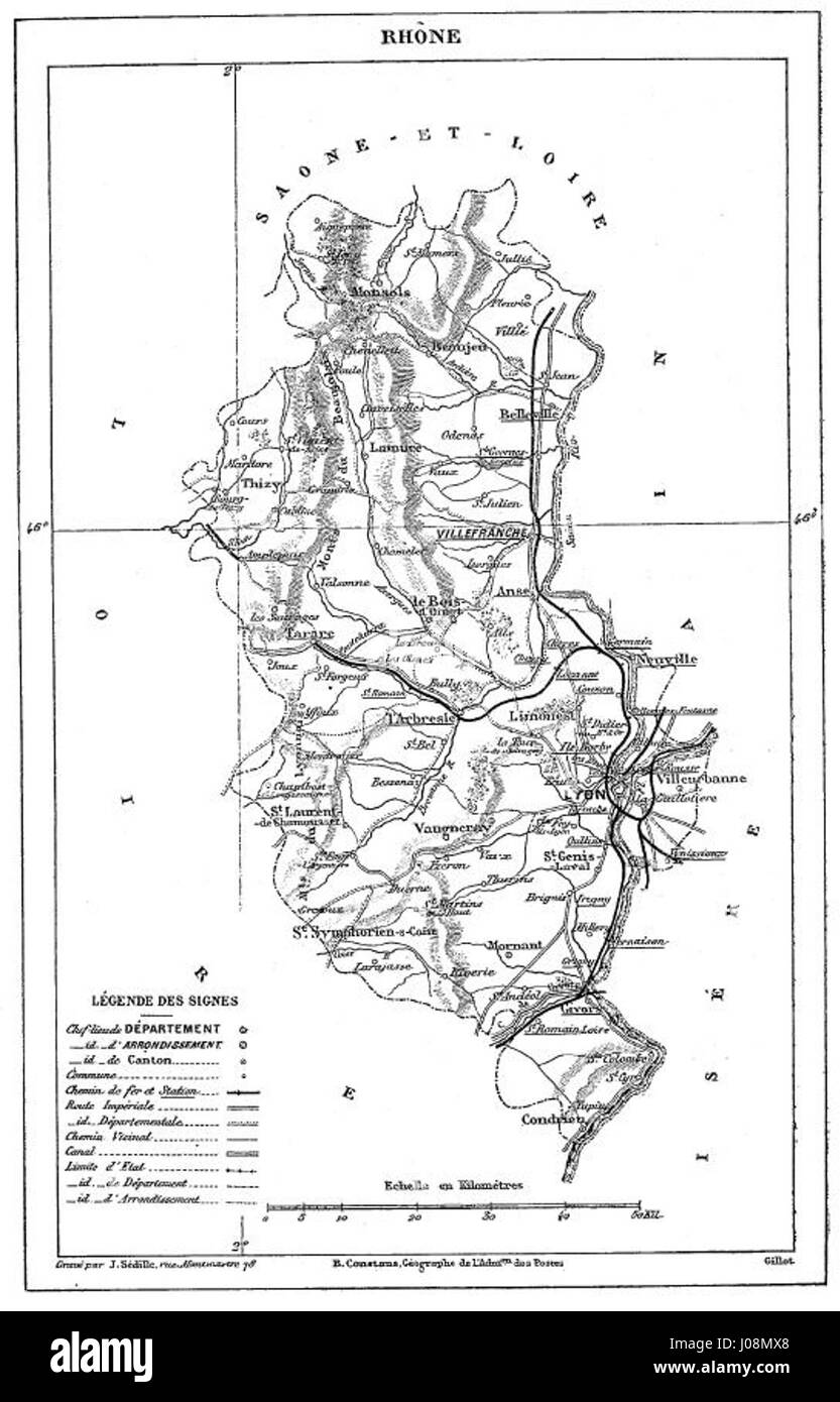 Una geografia della Francia e delle sue colonie del XIX secolo illustrò la geografia, la cultura e i territori della Francia e del suo impero globale durante quel periodo. Foto Stock