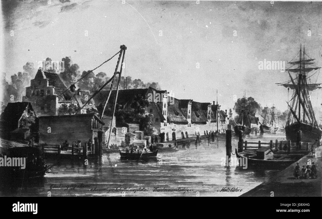 Il titolo "StolleHafenDröge" sembra essere una combinazione di nomi o posizioni, ma sarebbe necessario un contesto ulteriore per fornire una descrizione accurata. Può riferirsi a un'opera o a un soggetto storico o culturale specifico. Foto Stock