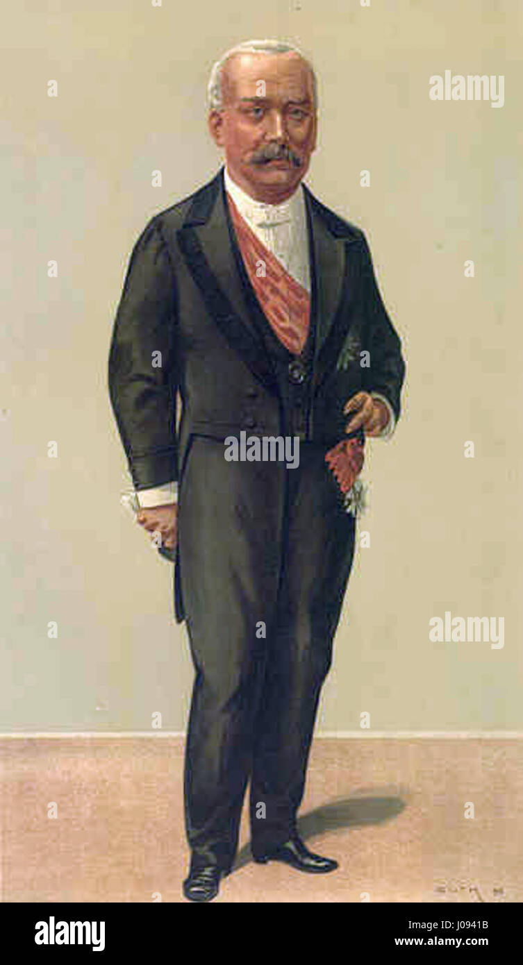 Félix Faure Vanity Fair 18 Aprile 1895 Foto Stock