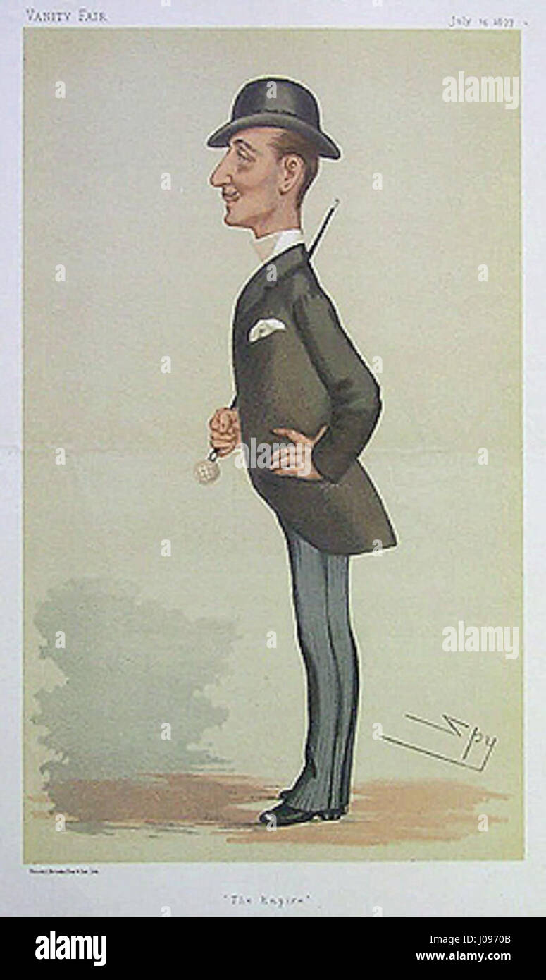 Napoléon Eugène, Principe Imperial Vanity Fair 14 Luglio 1877 Foto Stock