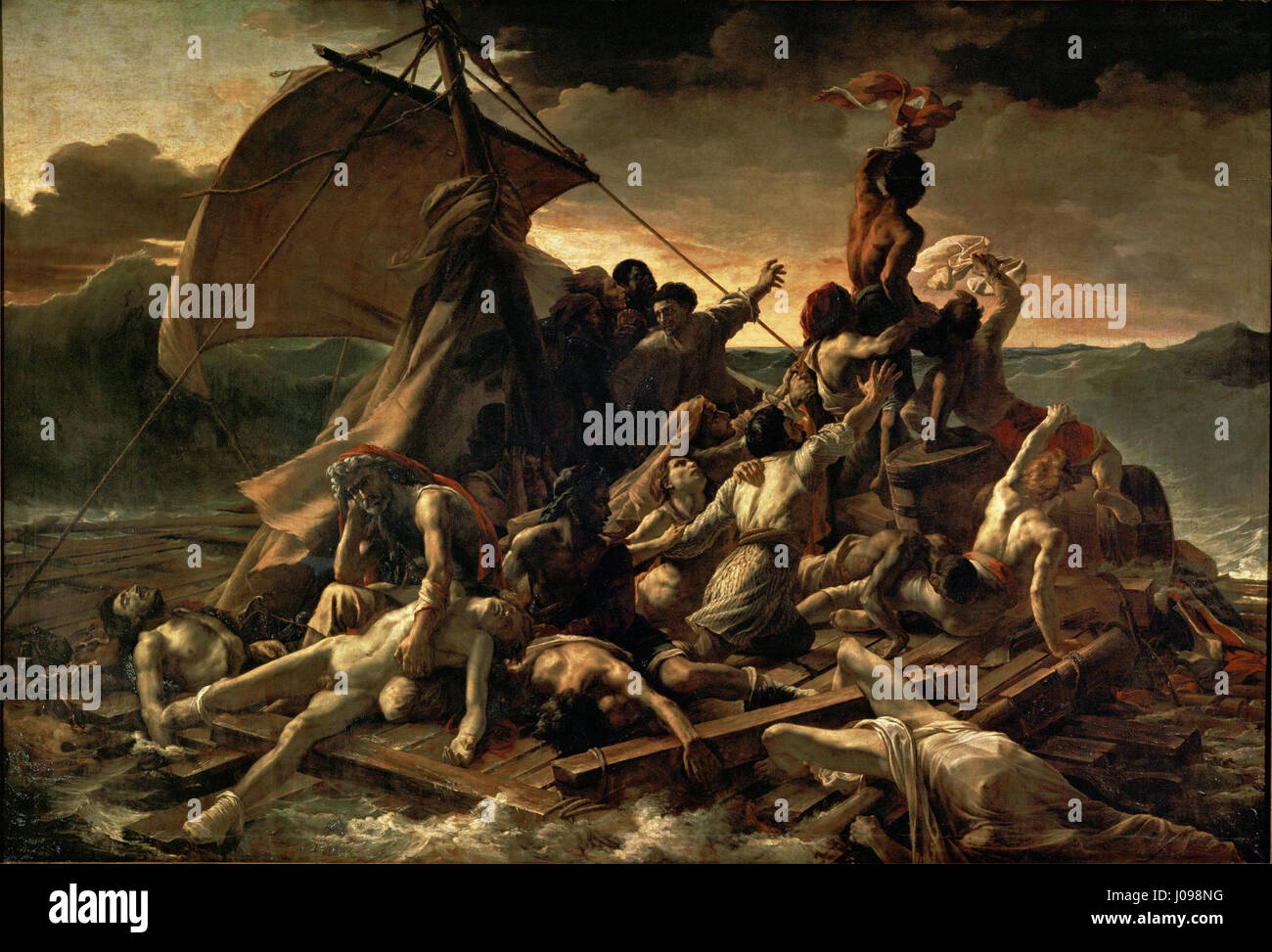 Theodore Gericault La Zattera Della Medusa