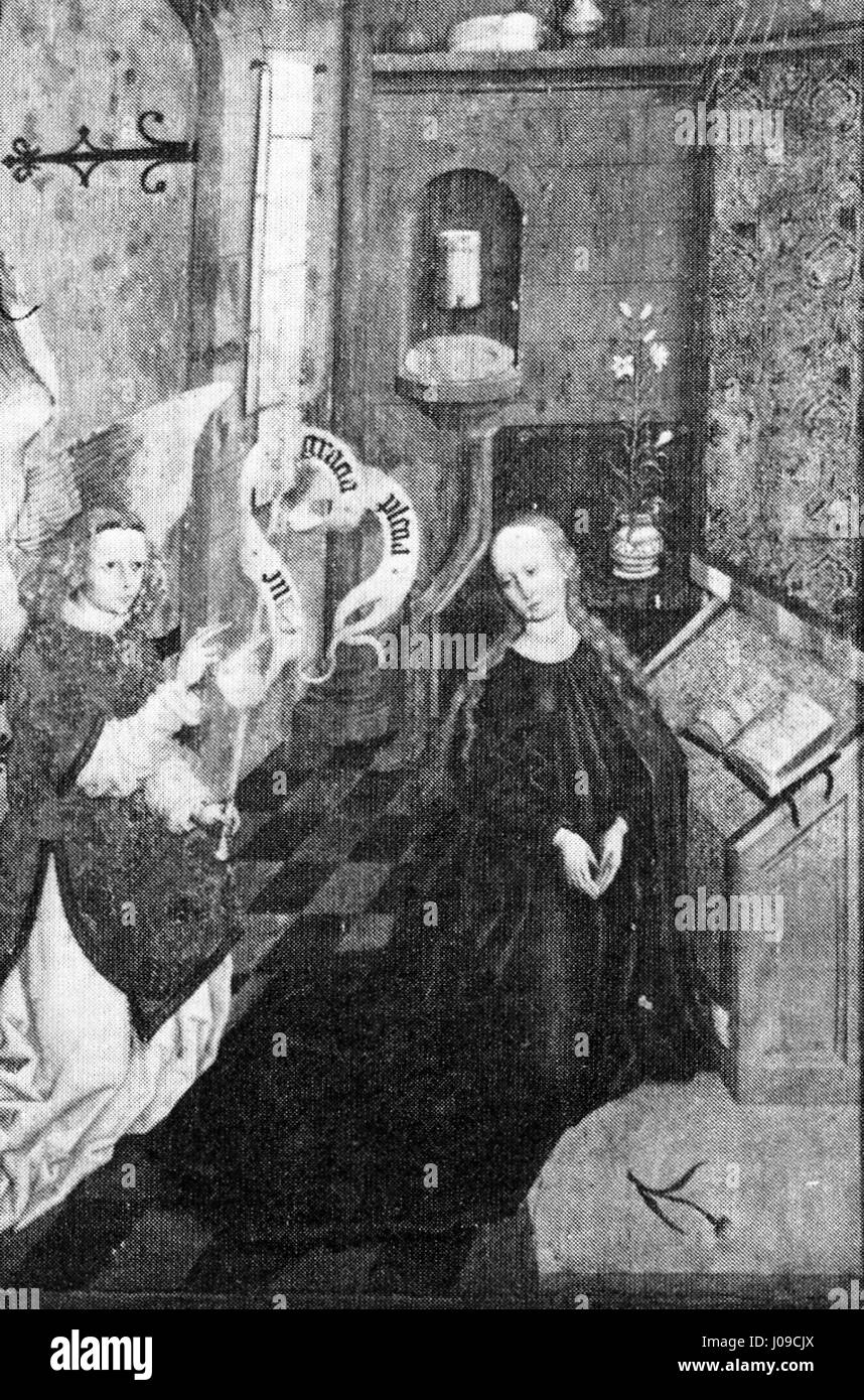 Un'immagine intitolata "BönnigheimAltar Aussenlinksunten", dettagli non specificati. Foto Stock