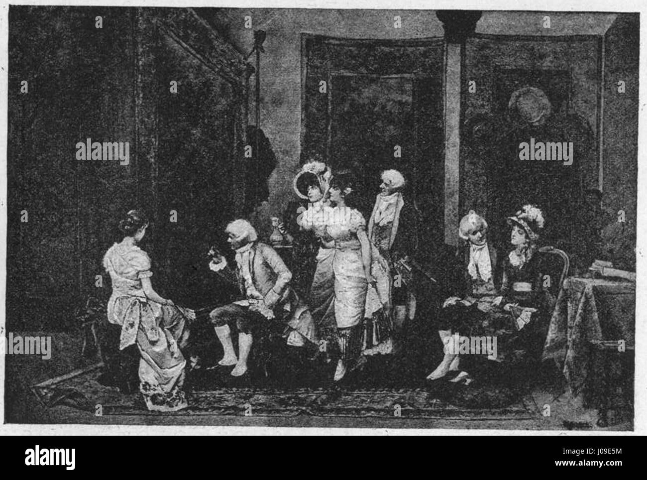Il Glaspalast di Monaco era un'importante sala espositiva nel XIX secolo e questa immagine del 1883 cattura un evento significativo o una mostra tenutasi presso la sede, mostrando la grandezza architettonica e l'importanza culturale della location durante questo periodo. Foto Stock