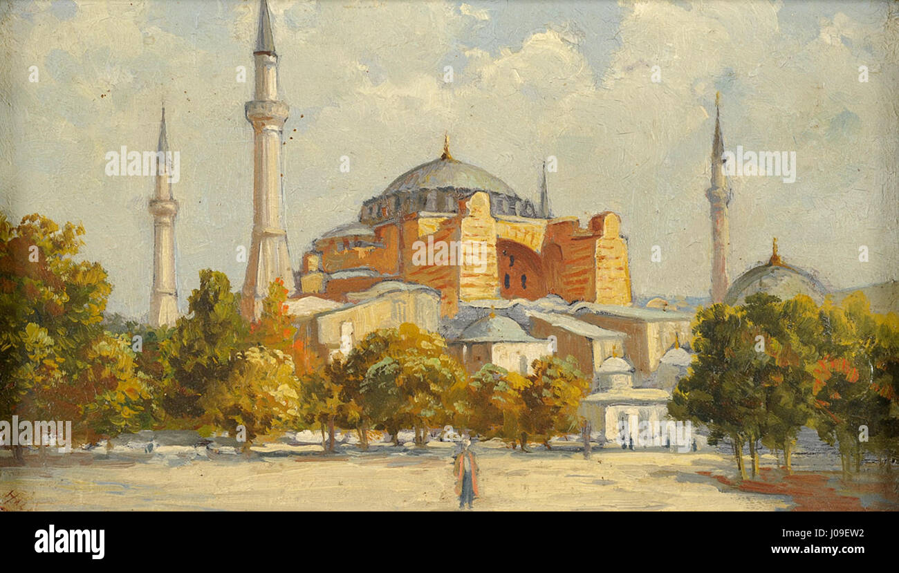 Halil Paşa Sultan-Ahmed-Moschee Foto Stock